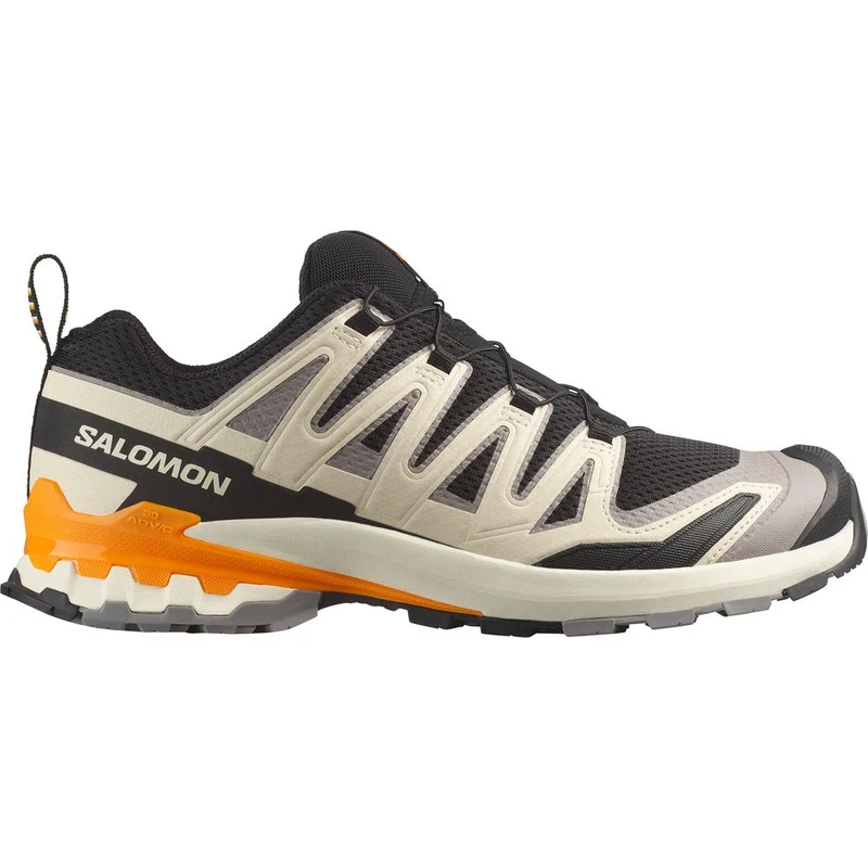 Salomon Shoes XA Pro 3D V9 Herren Trailrunningschuh black gull turmeric