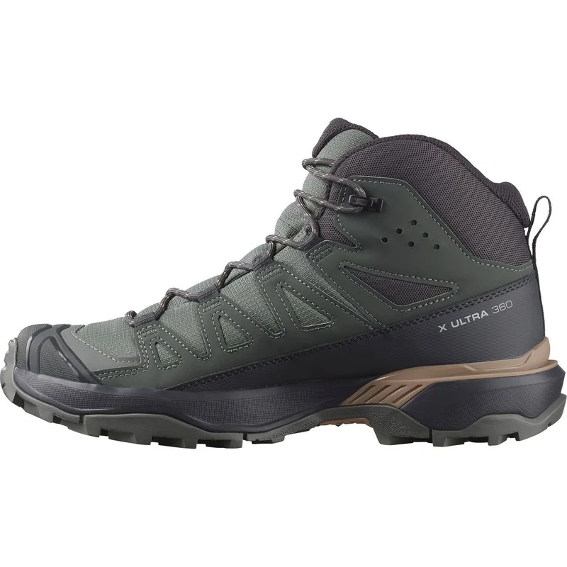 Salomon Shoes X Ultra 360 Mid GTX W Damen Wanderschuh sedona sage urban chic etherea