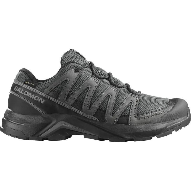 Salomon Shoes X-Adventure Recon GTX Herren Wanderschuh asphalt castlerock black