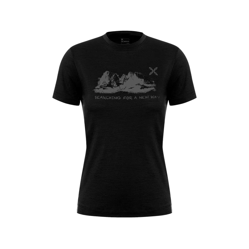 PEAKS MERINO T-SHIRT WOMAN