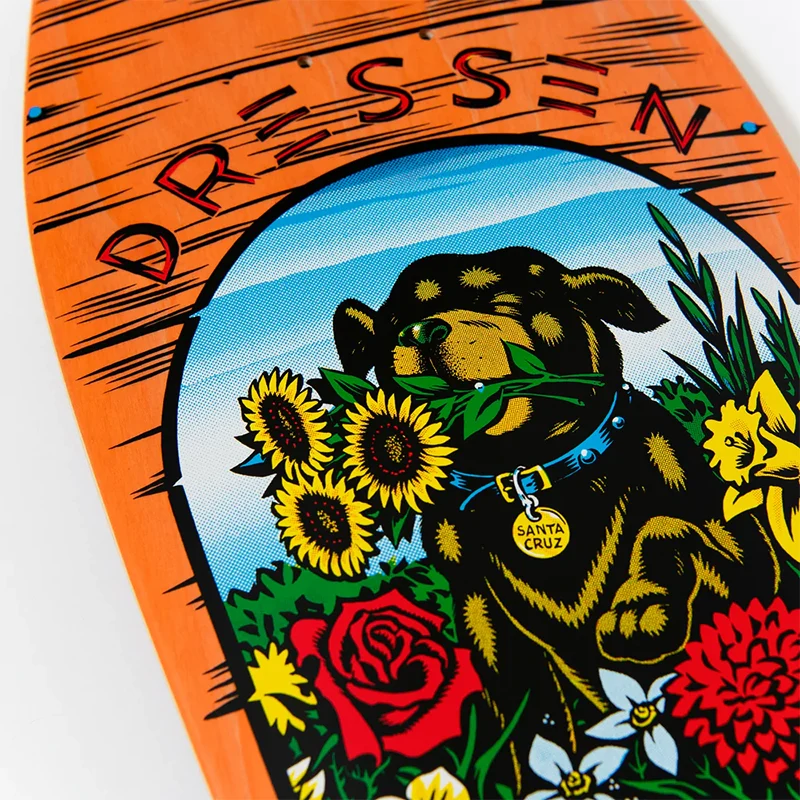 Santa Cruz Dressen Pup Reissue 9.5 Brown