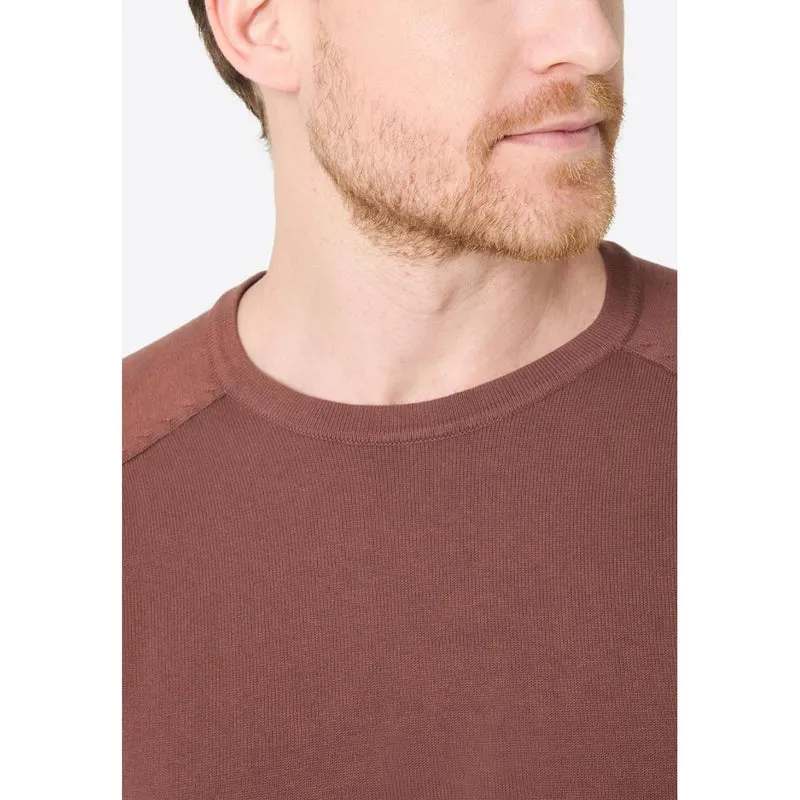 Timezone Herren Cotton Knit Crewneck Red