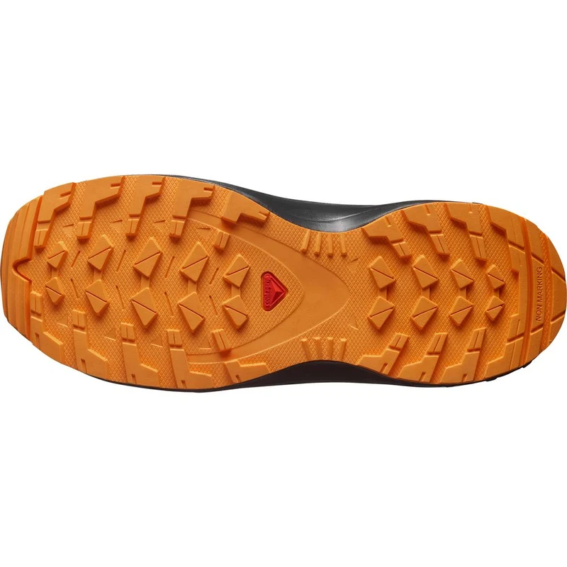 Salomon Shoe XA Pro V8 Waterproof J Kinder Wanderschuh grisaille dark blue turmeric