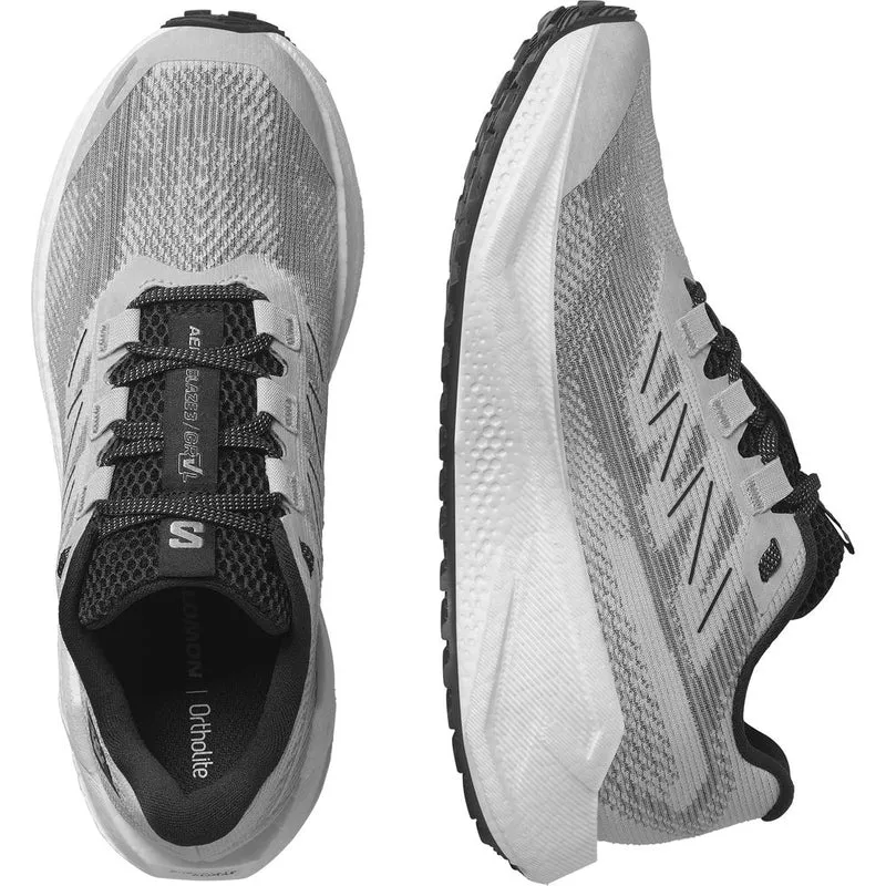 Salomon Shoe Aero Blaze 3 Grvl Herren Gravel-Laufschuh lunar rock white black