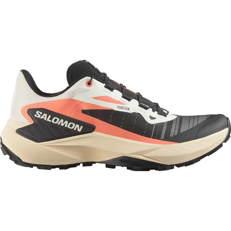 Salomon Shoe Genesis W Damen Trailrunningschuh fusion coral tender peach blac