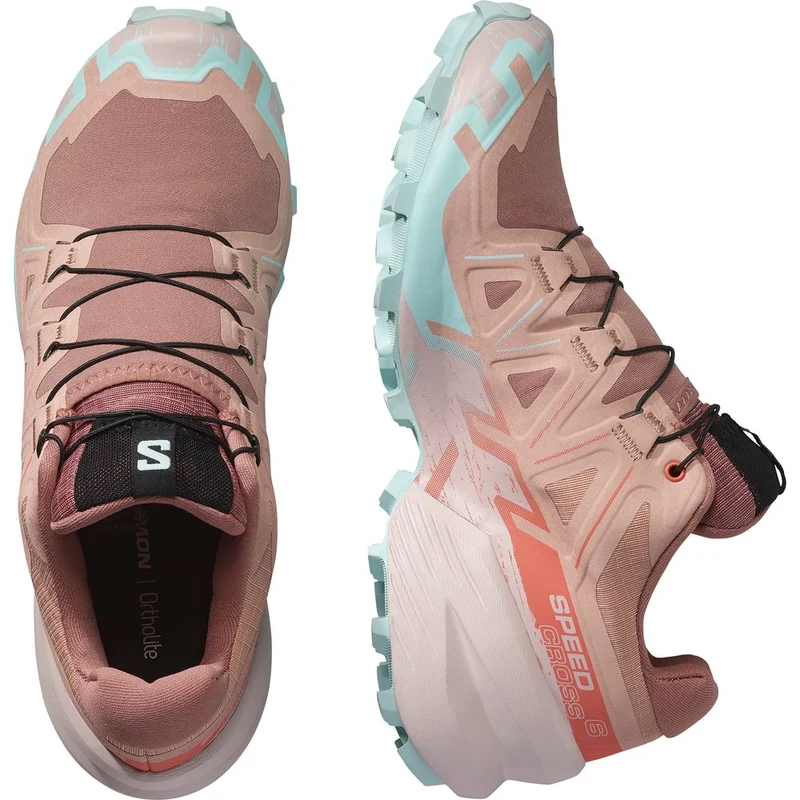 Salomon Shoe Speedcross 6 W Damen Trailrunningschuh mahogany rose hushed violet iced aq