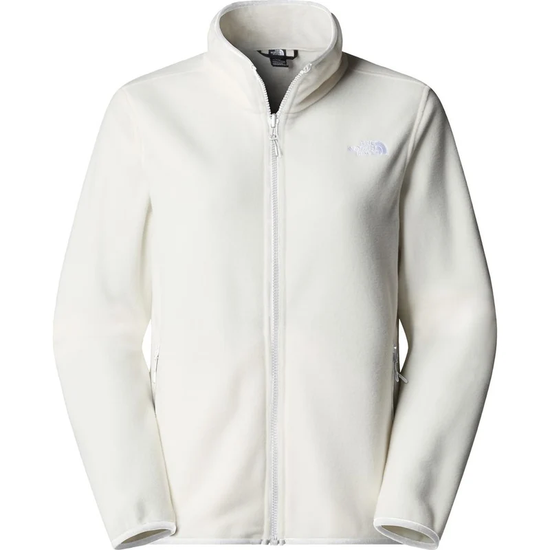The North Face Damen Glacier Fleecejacke white dune