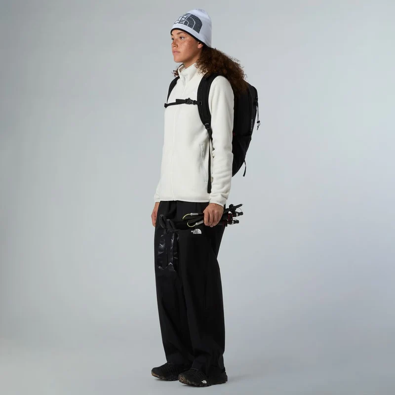 The North Face Damen Glacier Fleecejacke white dune