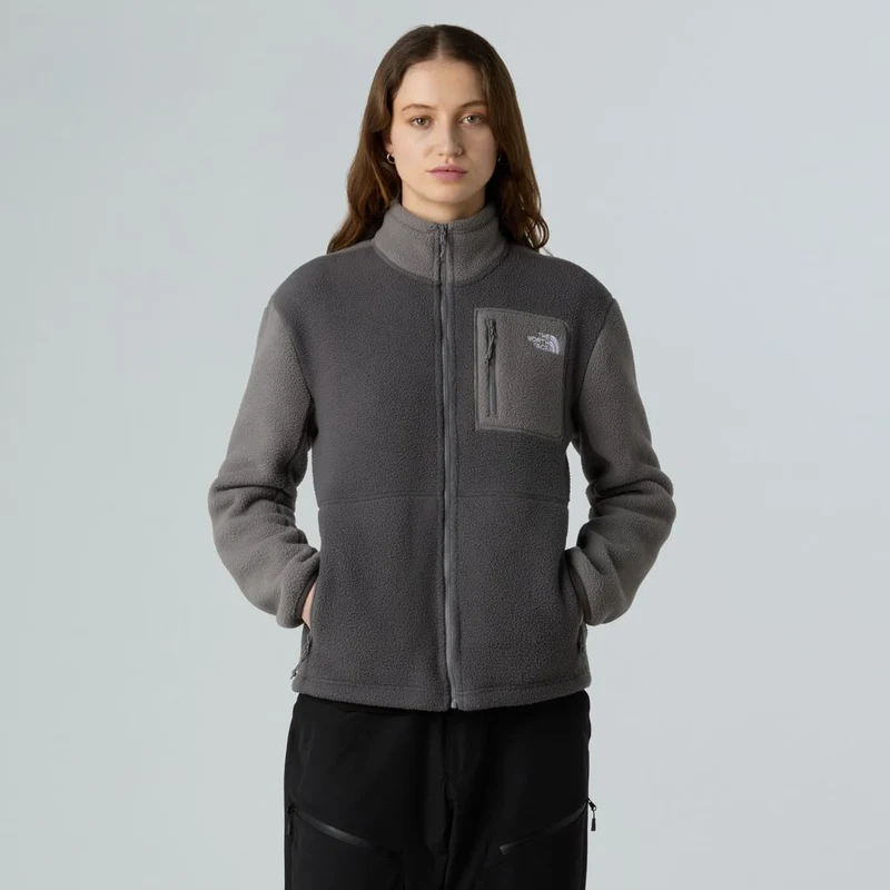 The North Face Damen Yumiori Full Zip Fleecejacke anthracite grey smoked