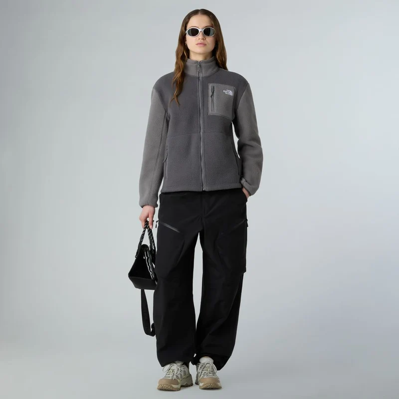 The North Face Damen Yumiori Full Zip Fleecejacke anthracite grey smoked