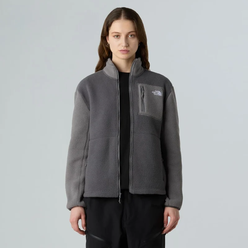 The North Face Damen Yumiori Full Zip Fleecejacke anthracite grey smoked