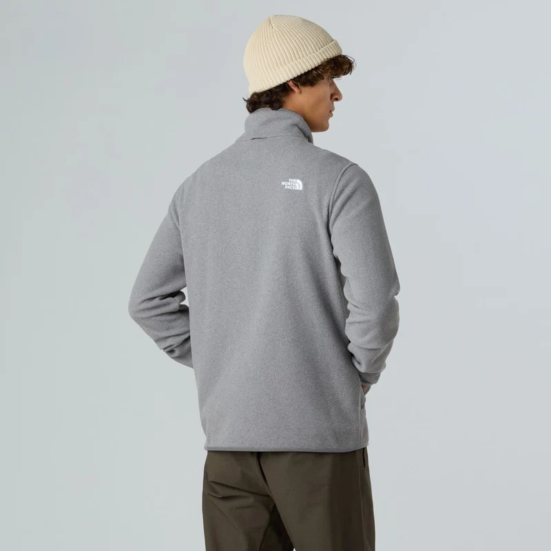 The North Face Herren Glacier Fleecejacke tnf mid grey heather
