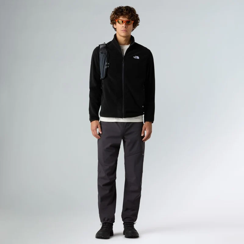 The North Face Herren Glacier Fleecejacke tnf black