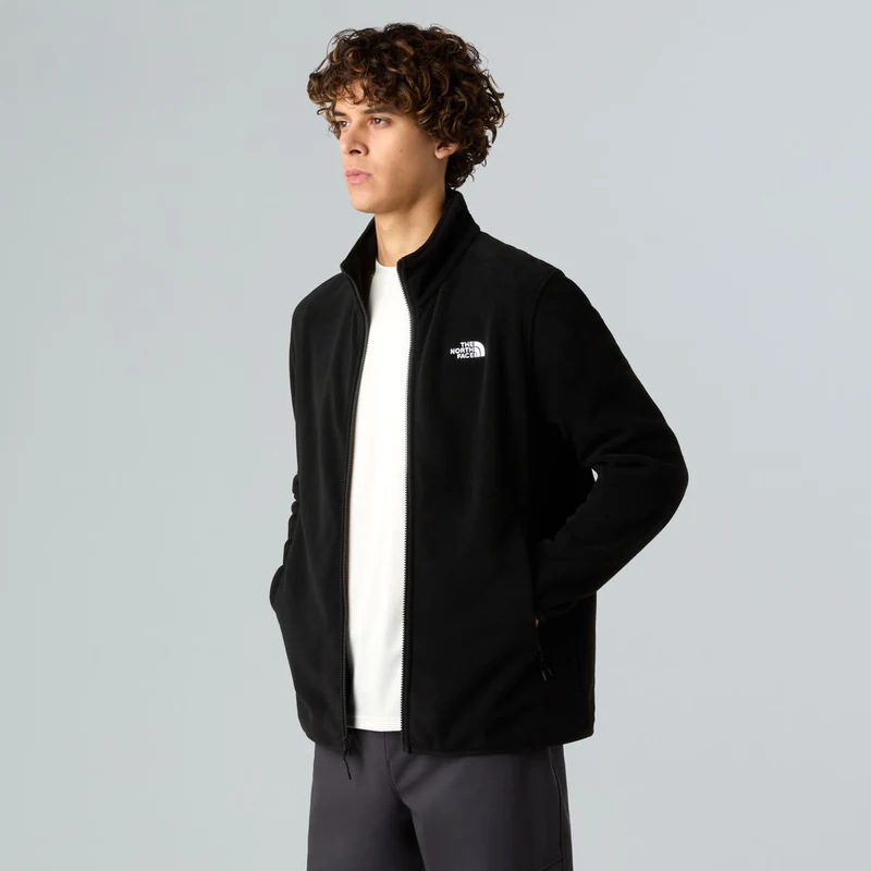 The North Face Herren Glacier Fleecejacke tnf black