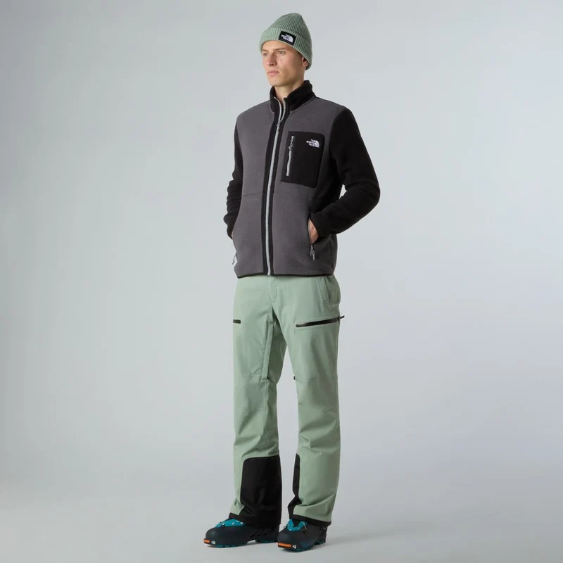 The North Face Herren Yumiori Full Zip Fleecejacke anthracite grey tnf bla