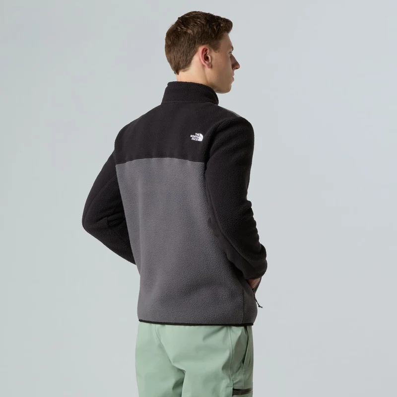 The North Face Herren Yumiori Full Zip Fleecejacke anthracite grey tnf bla