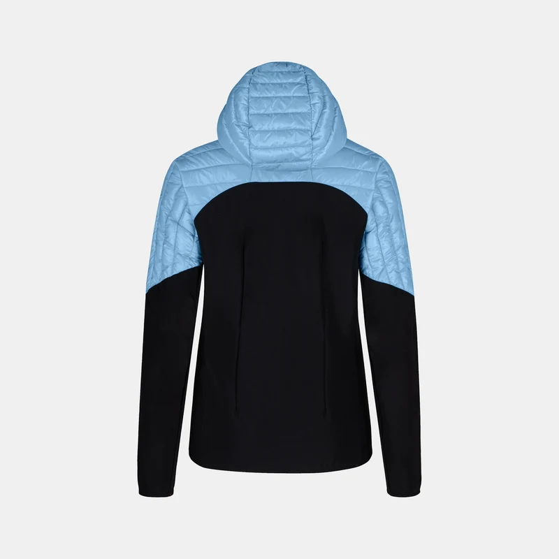 PEAK HYBRID HOODED JACKET WOM.