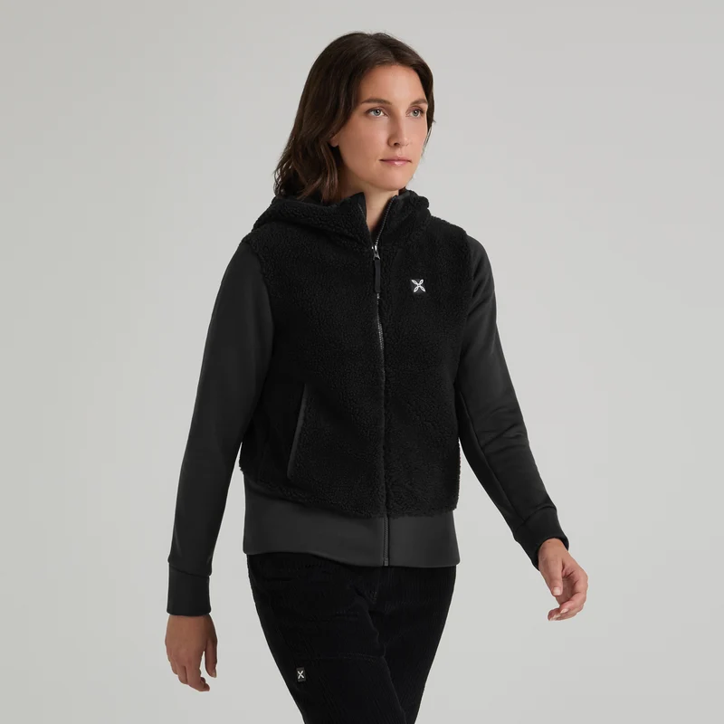 SHERPA MIX JACKET WOMAN
