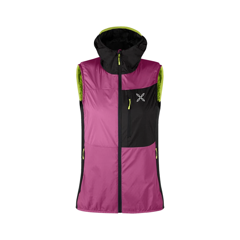 TRACCIA OCTA HOODED VEST WOMAN