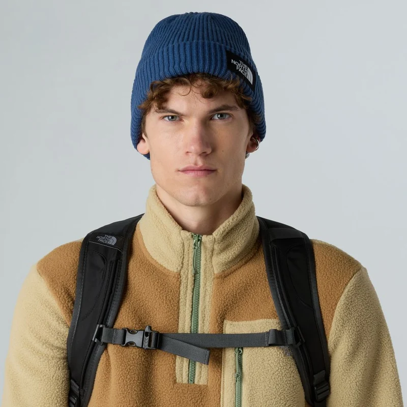 The North Face Herren Salty Lined Beanie Mütze shady blue