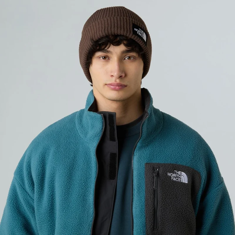 The North Face Herren Salty Lined Beanie Mütze smokey brown