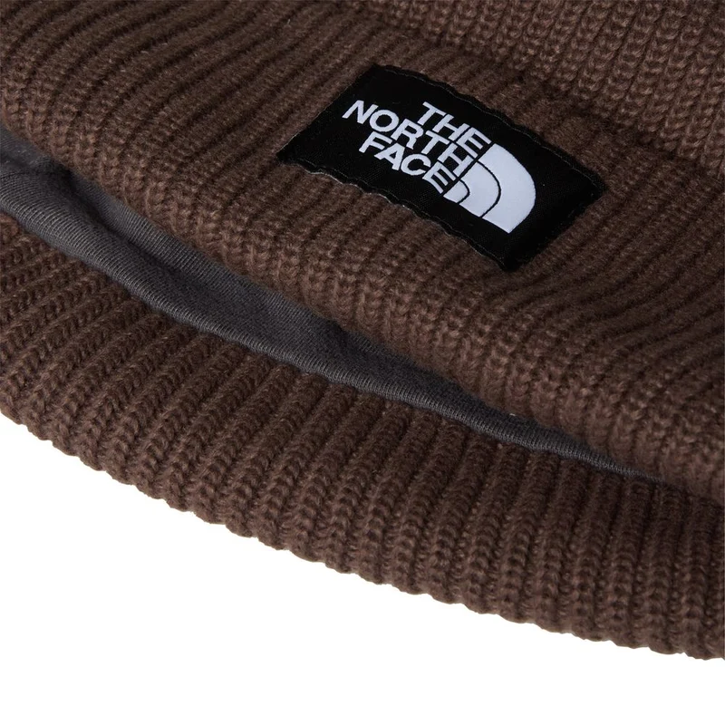 The North Face Herren Salty Lined Beanie Mütze smokey brown