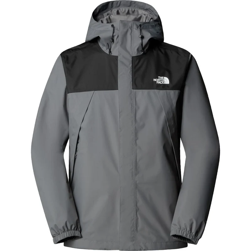 The North Face Herren Antora Jacke smoked pearl tnf black