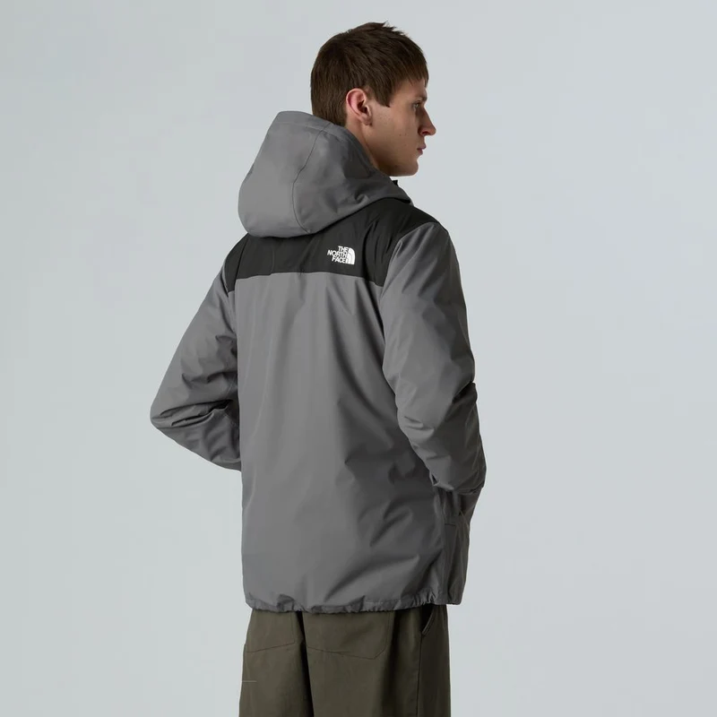 The North Face Herren Antora Jacke smoked pearl tnf black