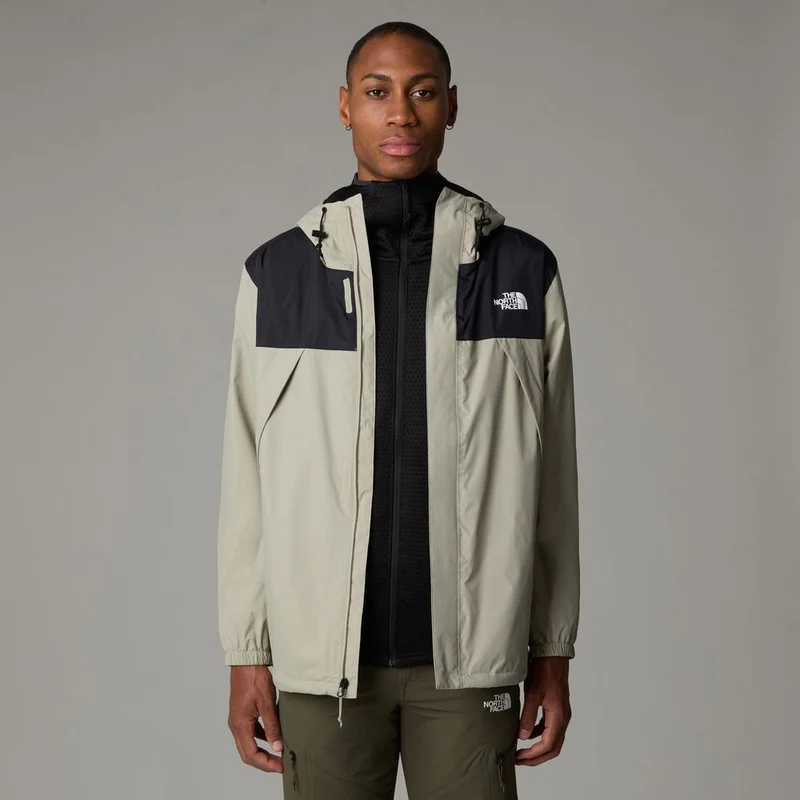 The North Face Herren Antora Jacke clay grey tnf black