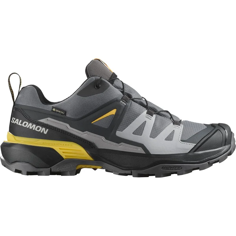 Salomon Shoe X Ultra 360 GTX Herren Hikingschuh castlerock black spicy mustard