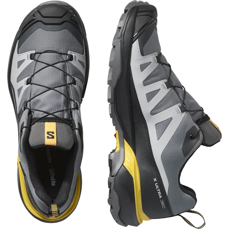 Salomon Shoe X Ultra 360 GTX Herren Hikingschuh castlerock black spicy mustard