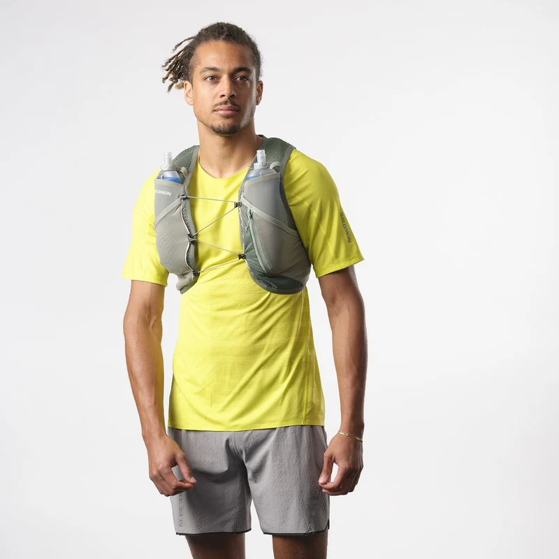 Salomon Active Skin 4 Laufrucksack laurel wreath-lily pad-aloe was