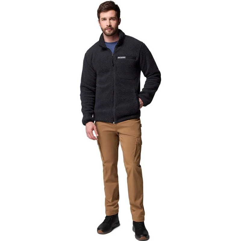 Columbia Rugged Ridge High Pile Full Zip Herren Fleecejacke black