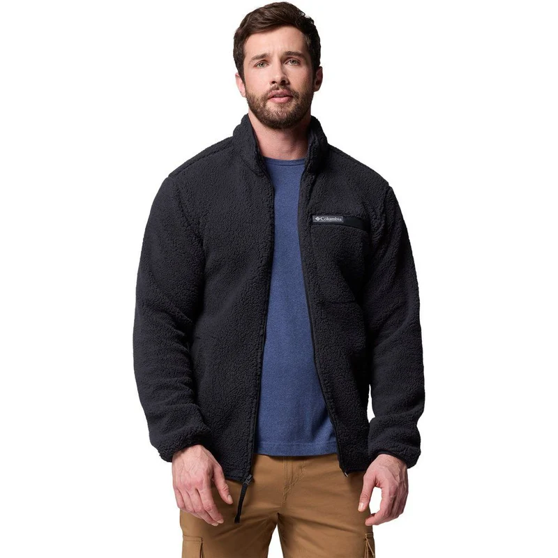 Columbia Rugged Ridge High Pile Full Zip Herren Fleecejacke black