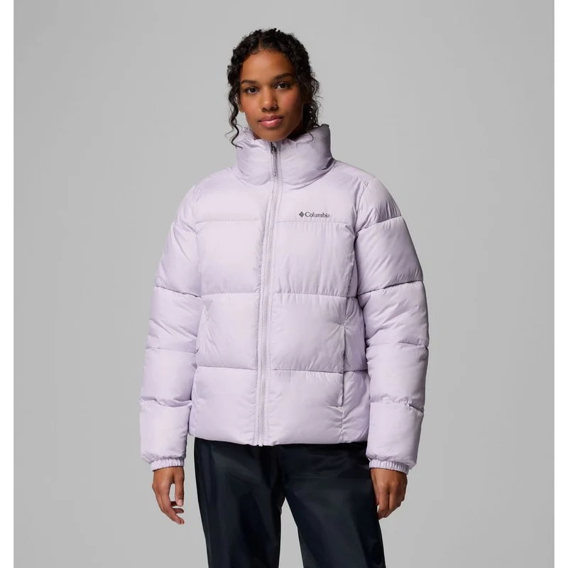 Columbia Damen Puffect II Full Zip Isolationsjacke lavender pearl