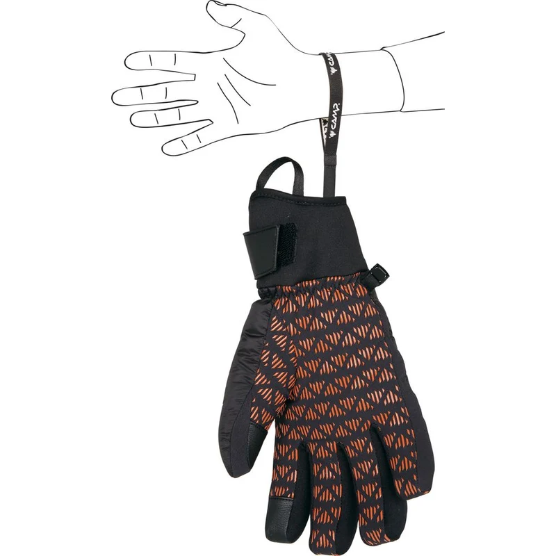 Camp G Air Down Herren Skitourenhandschuh black/copper
