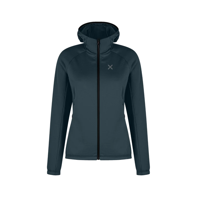 FADIS GRID HOODED MAGLIA WOMAN
