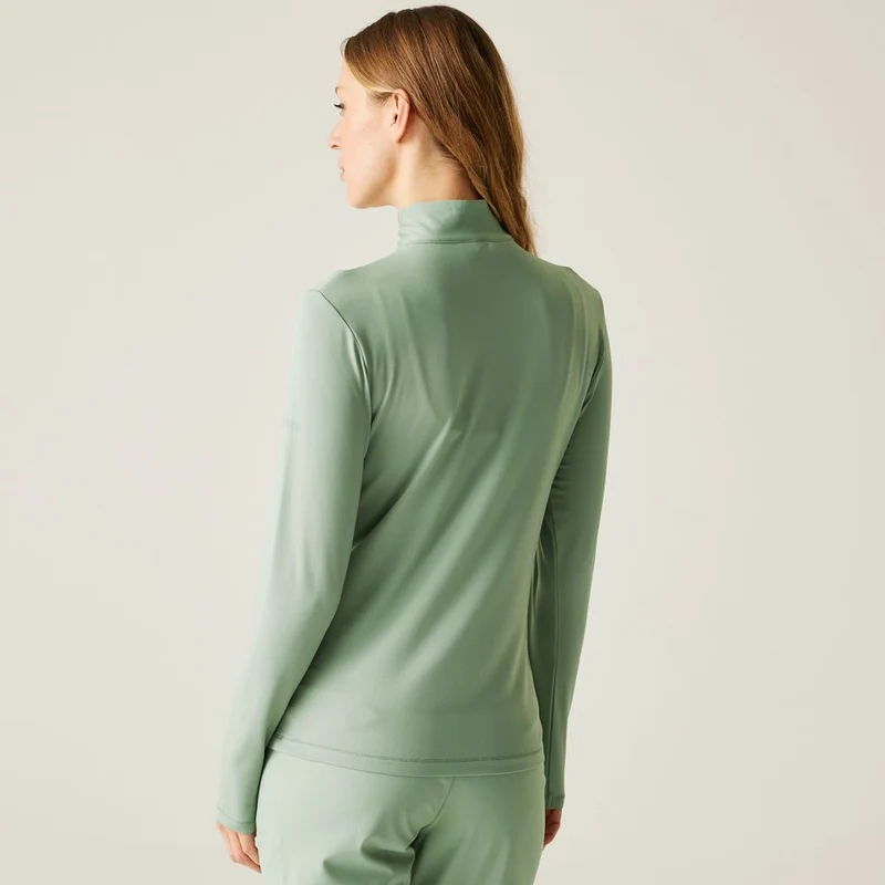 Dare2B Lowline II Stretch Damen Sweatshirt glaciergreen