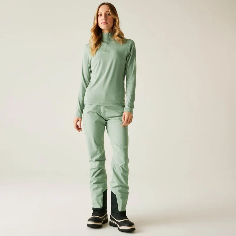 Dare2B Lowline II Stretch Damen Sweatshirt glaciergreen