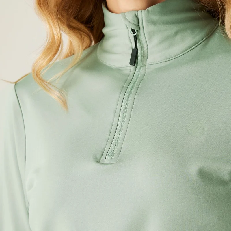 Dare2B Lowline II Stretch Damen Sweatshirt glaciergreen