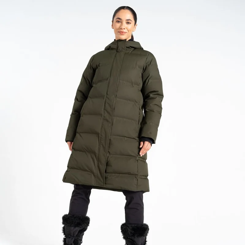 Dare2B Damen Wintermantel dark khaki