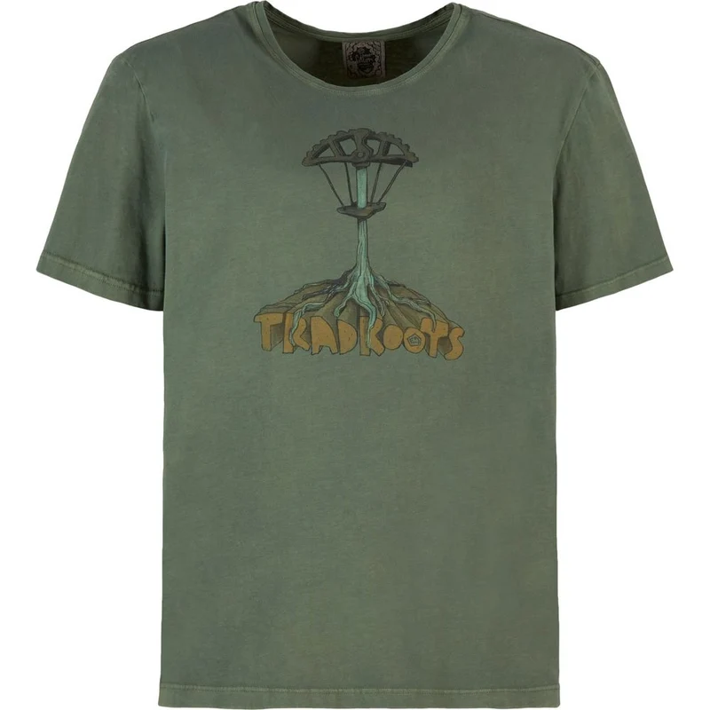 E9 Roots Herren T-Shirt agave