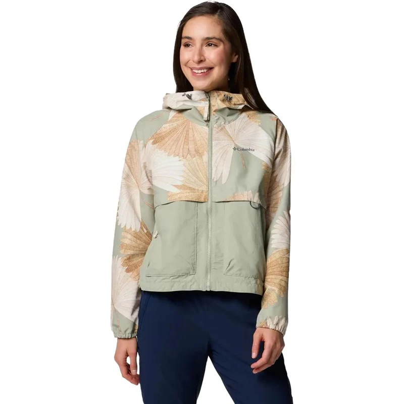 Columbia Spire Valley Printed Damen Windbreaker safari rays