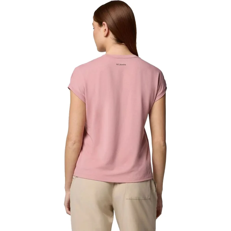 Columbia Boundless Trek Damen T-Shirt eraser pink