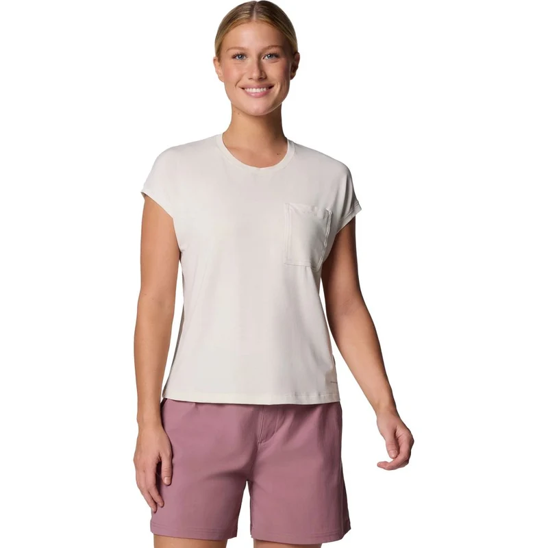 Columbia Boundless Trek Damen T-Shirt sea salt