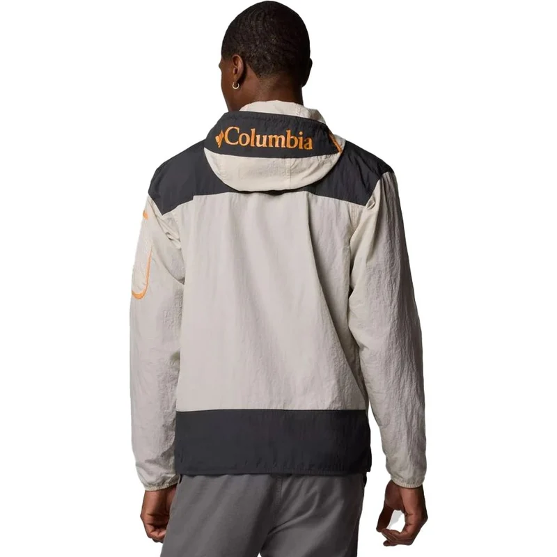 Columbia Challenger Anorak Herren Windbreaker dark stone shark