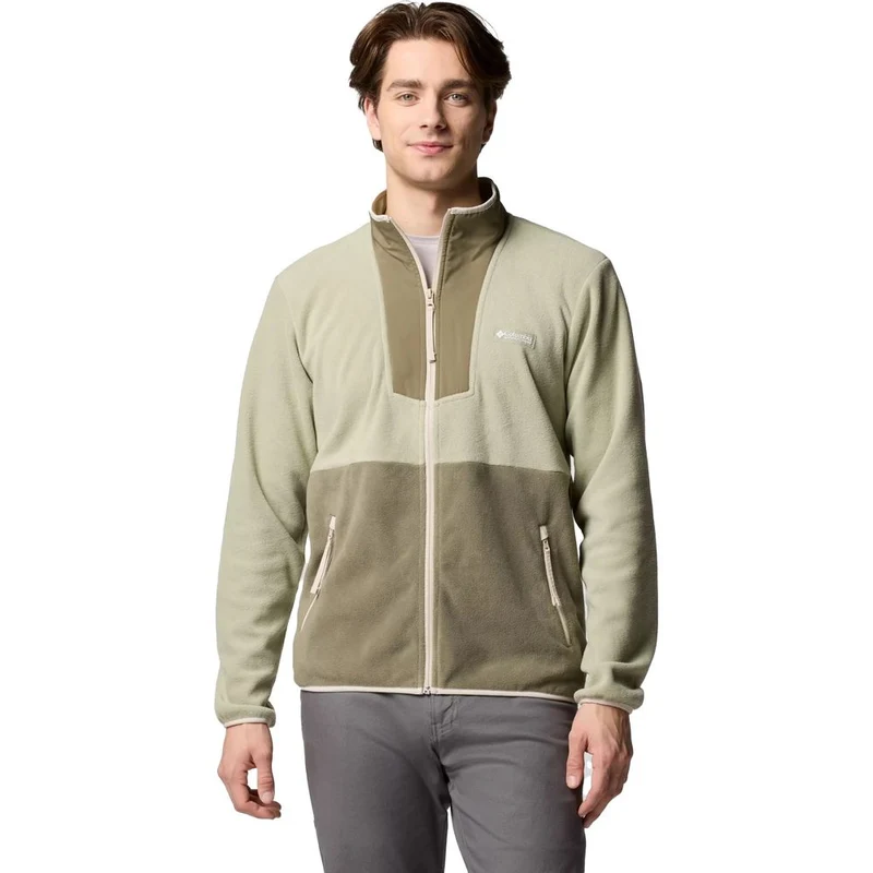 Columbia Sequoia Grove Herren Fleecejacke safari stone green