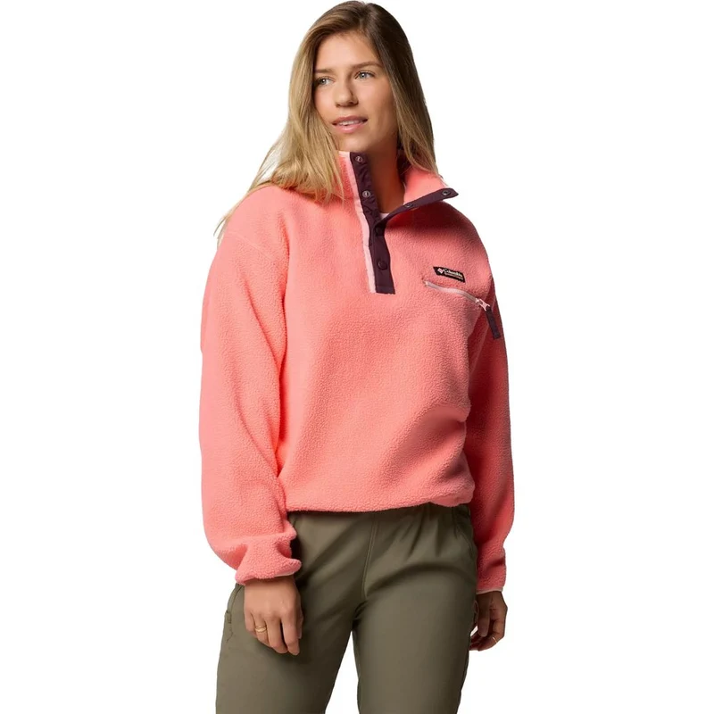 Columbia Helvetia™ II Cropped Fleecepullover alpenglow