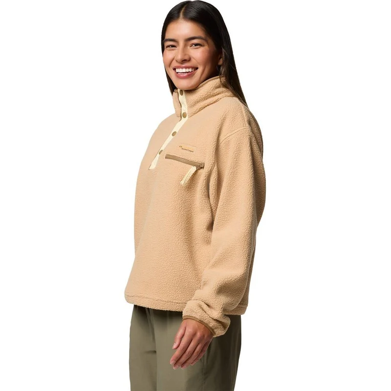 Columbia Helvetia™ II Cropped Damen Fleecepullover canoe