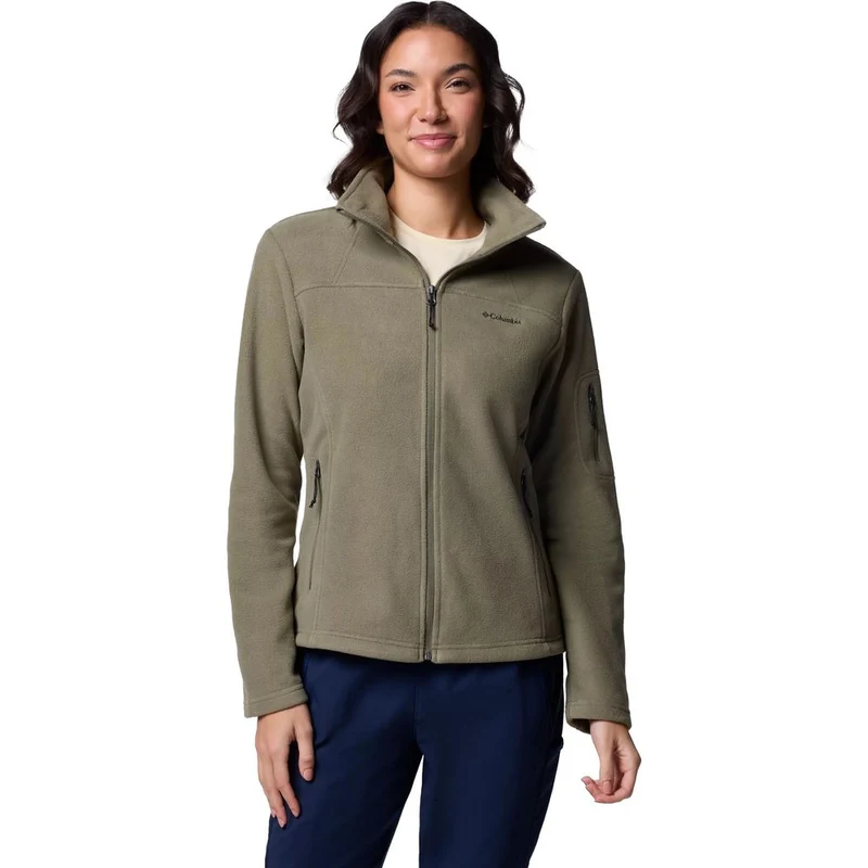 Columbia Fast Trek II Damen Fleecejacke stone green